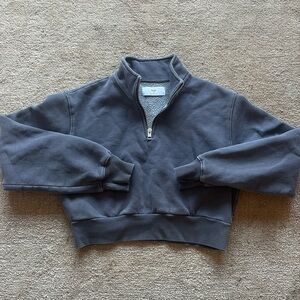 Aritzia tna quarter zip sweatshirt
